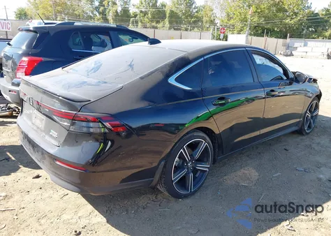 2025 Honda Accord Hybrid Sport z USA, uszkodzony, nr VIN 1HGCY2F59SA039480